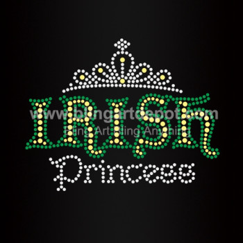 Irish Princess Rhinestone Heat Motifs Irish Princess Rhinestone Heat Motifs